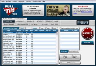 full tilt poker lobby full tilt poker lobby